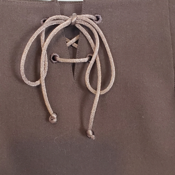 Anthropologie Elevenses Military Button Skirt - Picture 7 of 7